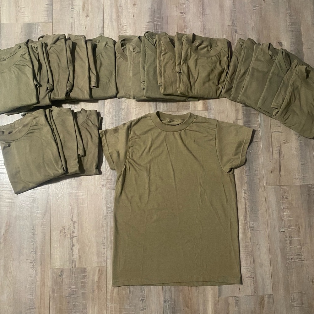 Bundle of Army T-Shirts.